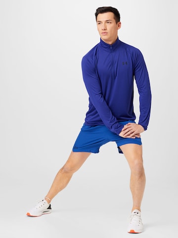 UNDER ARMOUR Sportshirt in Blau