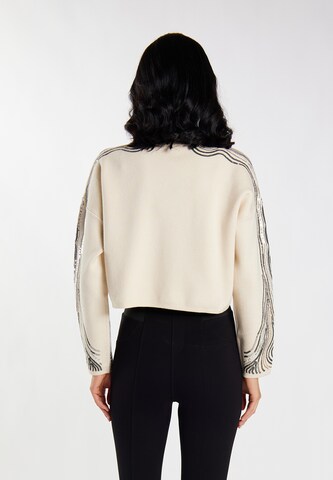 Pull-over 'Nelice' faina en beige