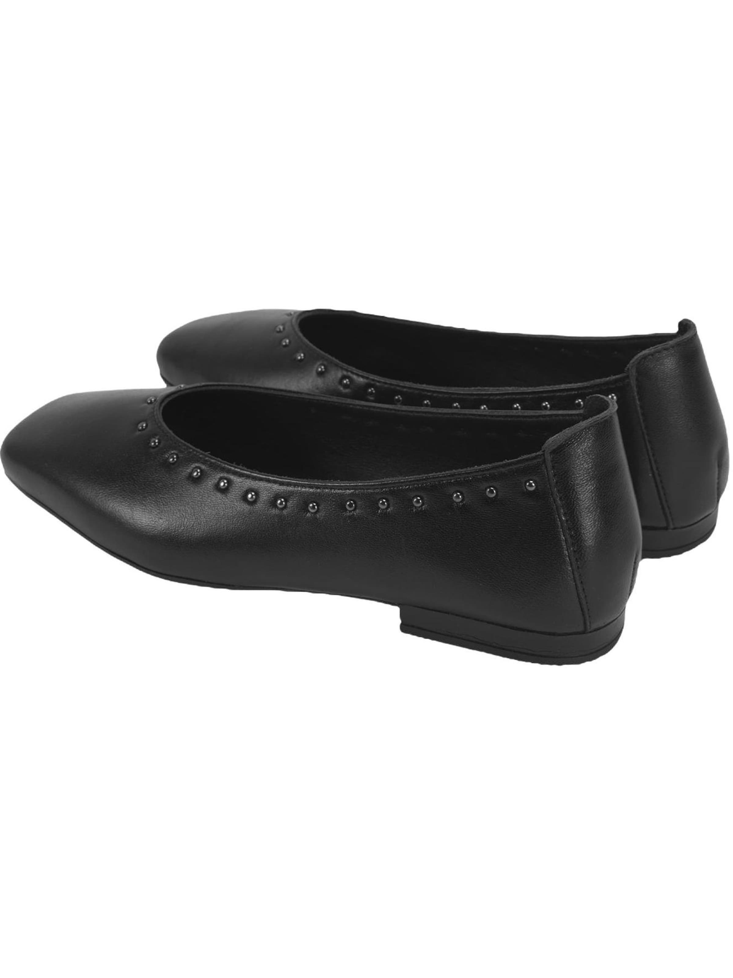 Desa Ballet Flats 'Ballettschuhe' in Black