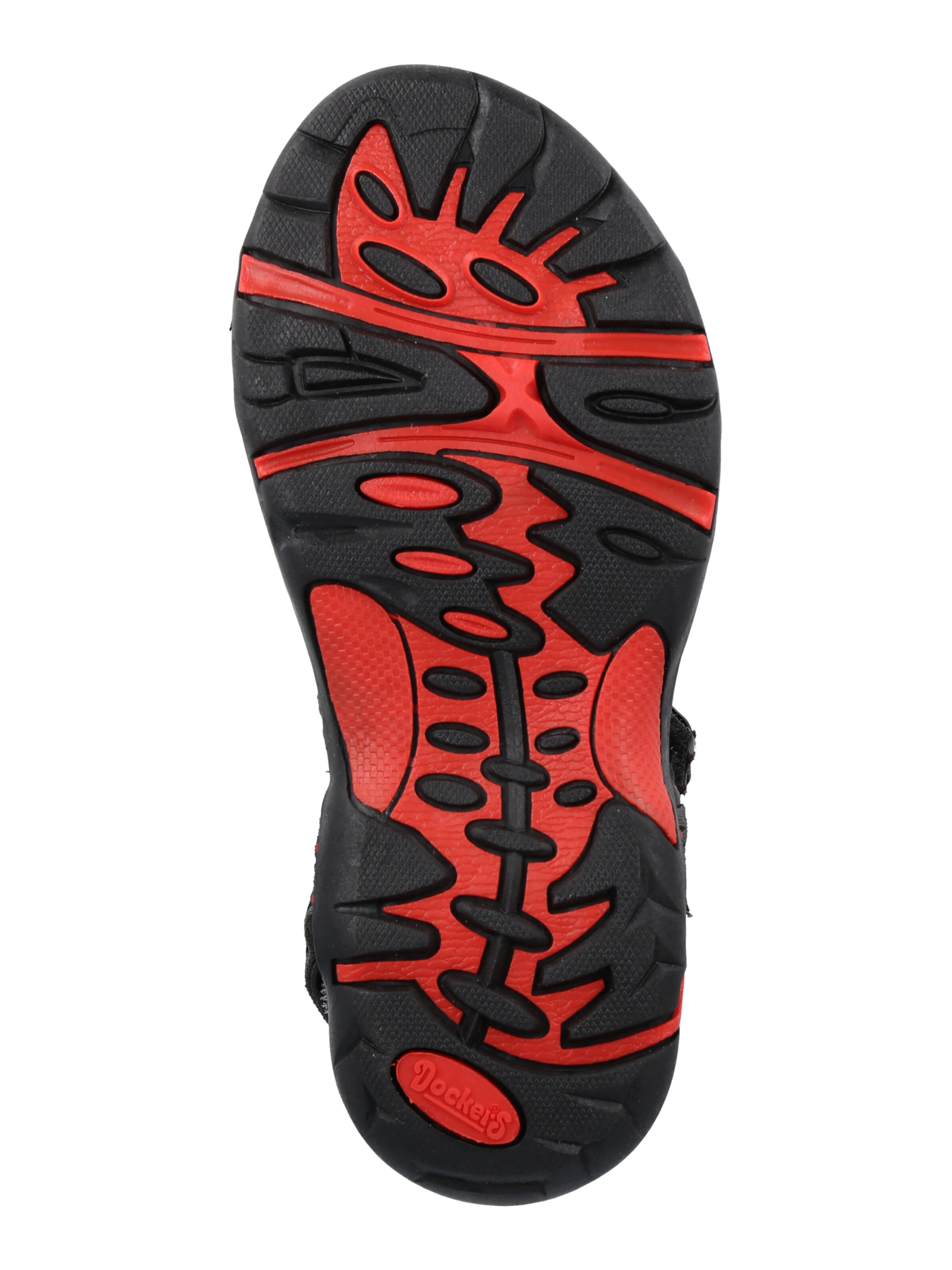 Chaussures ouvertes Dockers by Gerli en noir