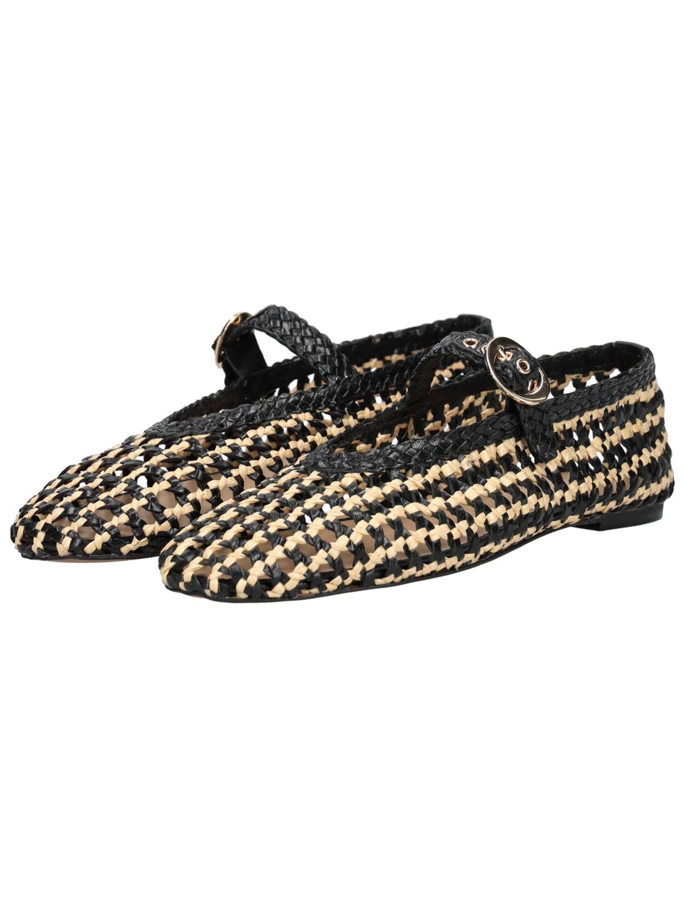 INUOVO Ballerina in Schwarz