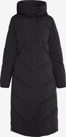 ICEBOUND Winter Coat 'Jeona' in Black: front