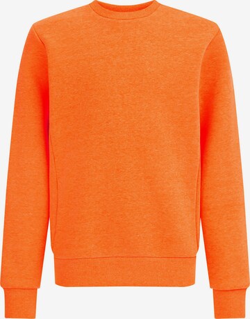 WE Fashion Sweatshirt in Orange: predná strana