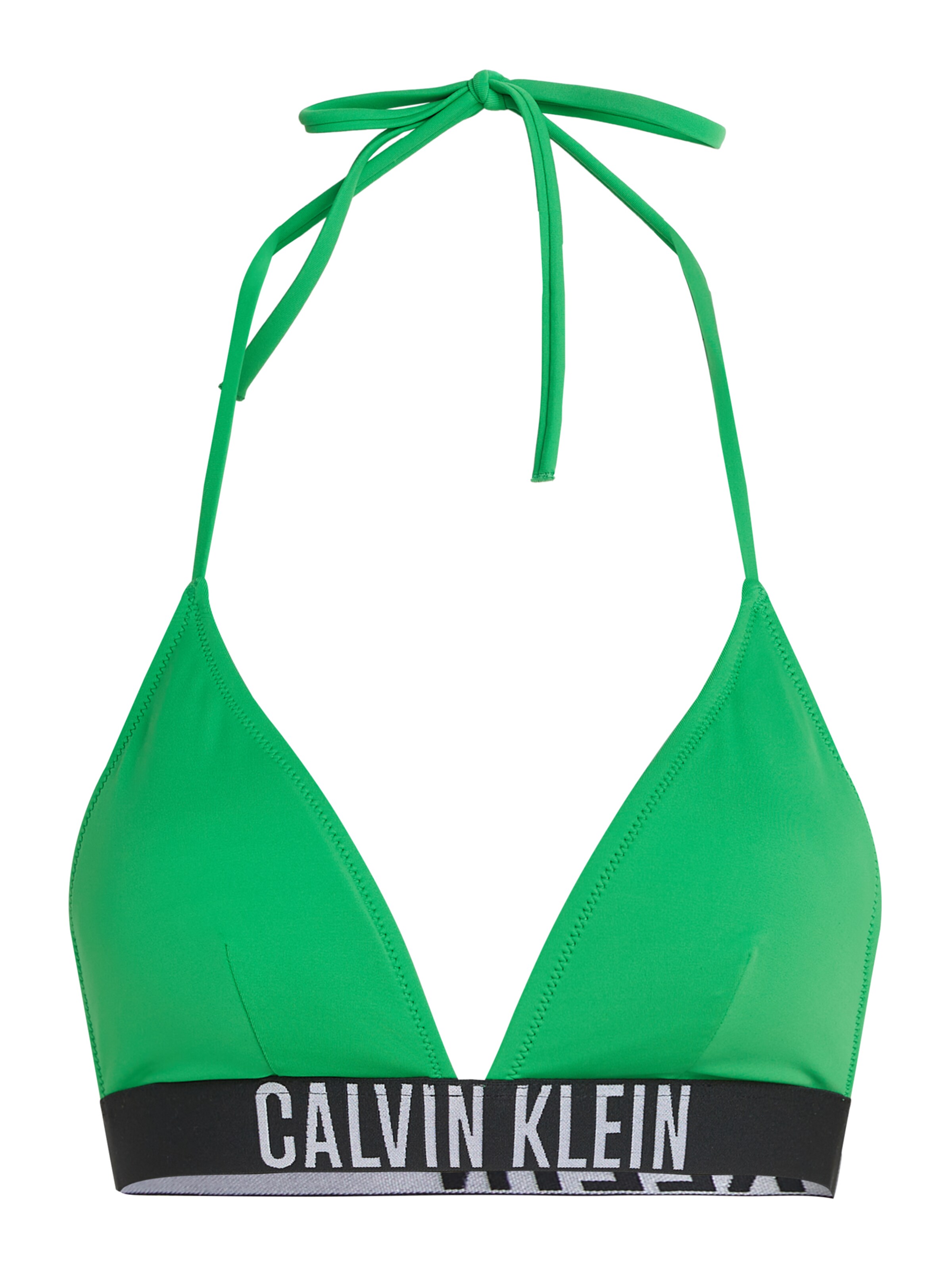 Calvin Klein Swimwear Triangle Bikini top 'Intense Power' in Green: front