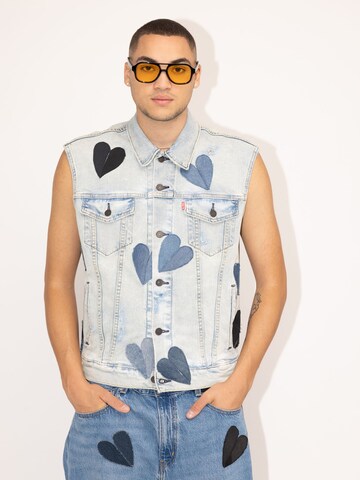 Levi's® Upcycling Vest 'Kelvyn Colt Design' in Blue: front