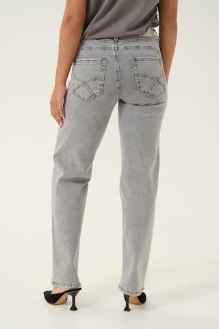 Regular Jean 'Lone' Cream en gris