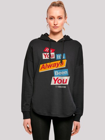 F4NT4STIC Sweatshirt 'Sex Education It Always Been You Netflix TV Series' in Black: front