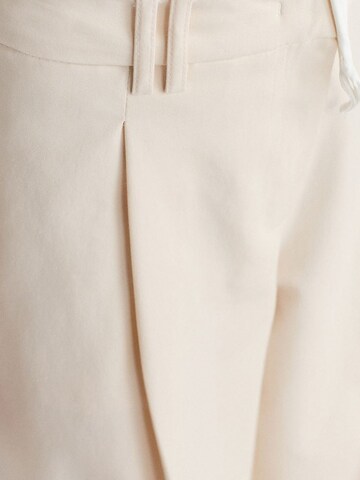 Dilvin Wide leg Pants in Beige