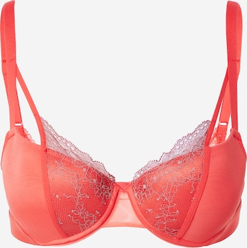 Push-up Reggiseno 'NEELA' di PASSIONATA in rosso: frontale