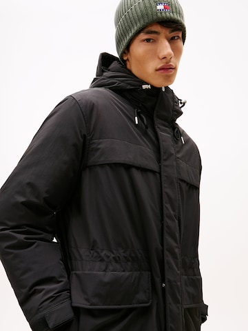 Tommy Jeans Between-seasons parka in Black