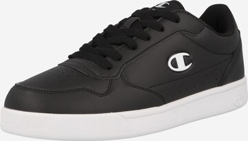 Champion Authentic Athletic Apparel Platform trainers in Black: front