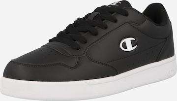 Champion Authentic Athletic Apparel Sneakers laag in Zwart: voorkant