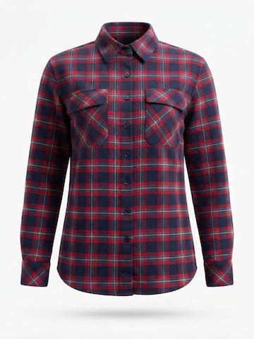 Chemisier 'Comfy regular' Radwa en bleu : devant