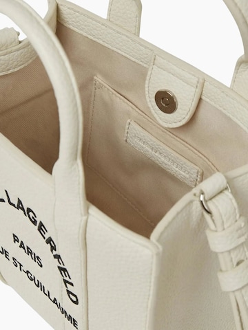 Karl Lagerfeld Handtasche 'Essentials'‌‌‌‌‌‌‌‌‌ in Weiß