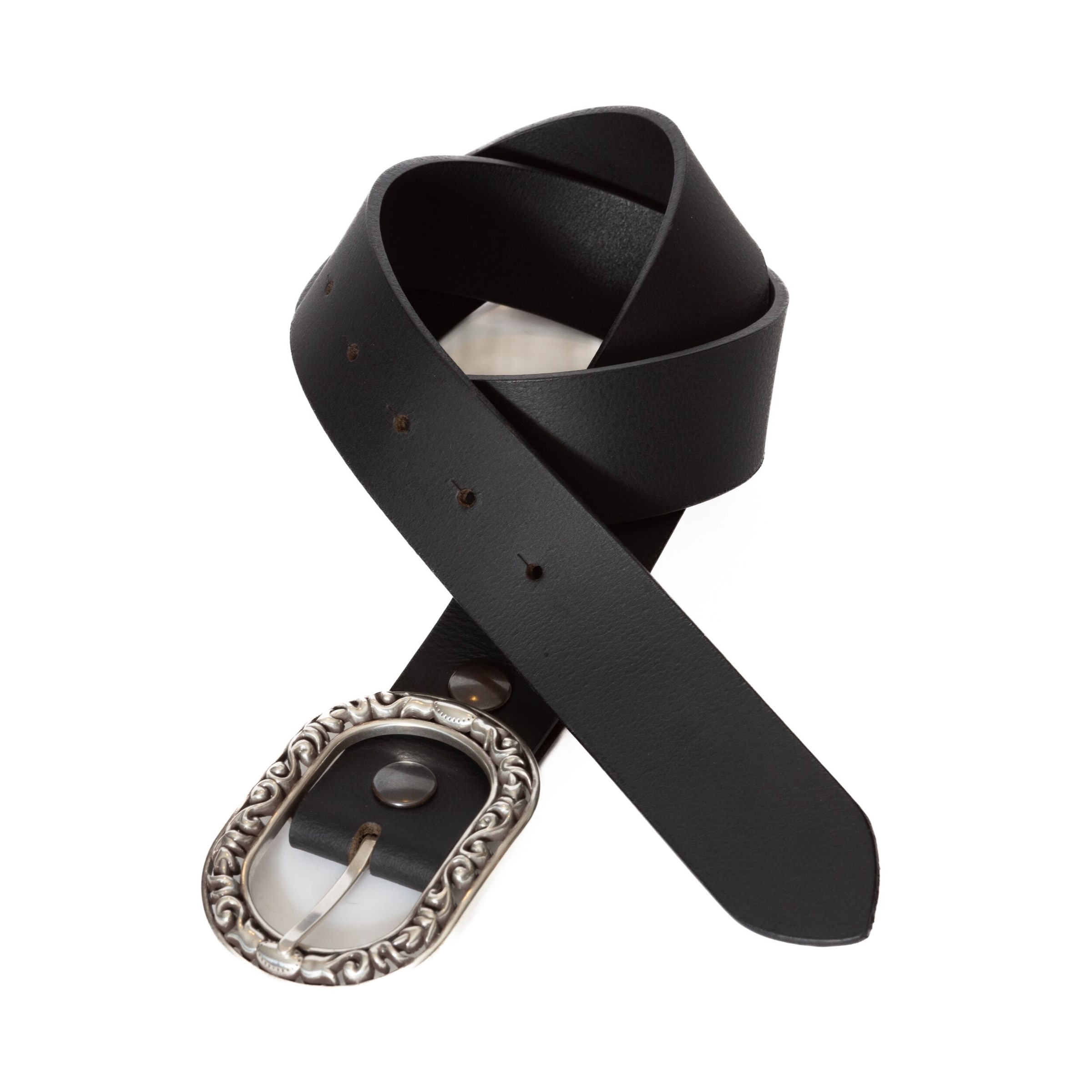 BA98 Riem in Zwart: voorkant