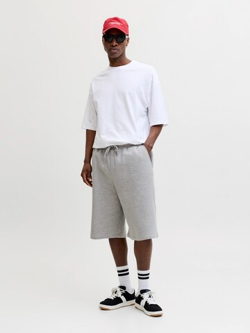 JACK & JONES - Loosefit Pantalón 'JPSTOWEN' en gris