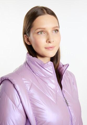 MYMO Between-seasons coat in Purple