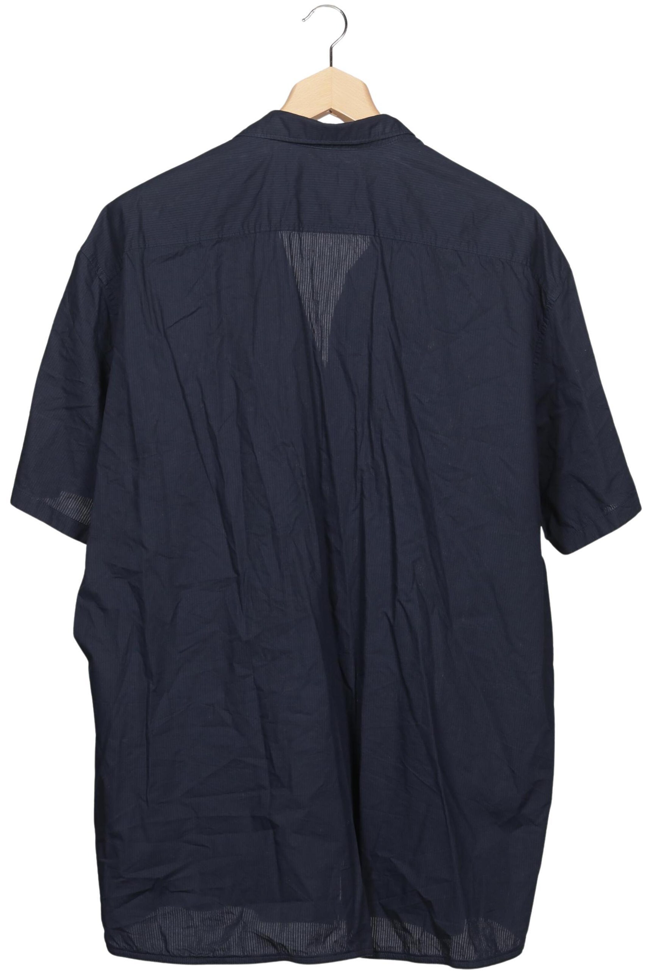 s.Oliver Button Up Shirt in 5XL in Blue