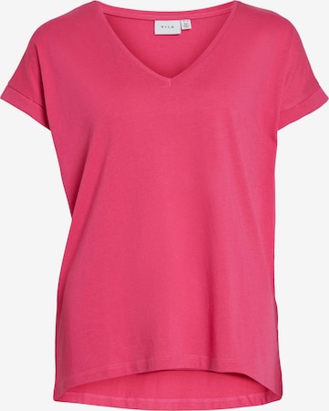 VILA T-shirt 'Dreamers' i rosa: framsida