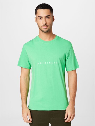 Regular fit Maglietta 'Copenhagen' di JACK & JONES in verde: frontale