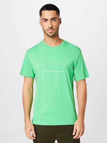 JACK & JONES Regular fit Shirt 'Copenhagen' in Groen: voorkant