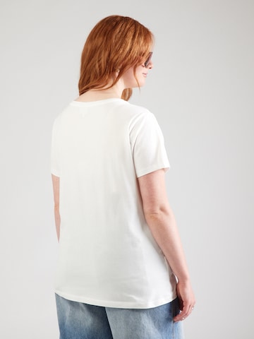 ONLY Carmakoma Shirt 'CARULRIKA' in White