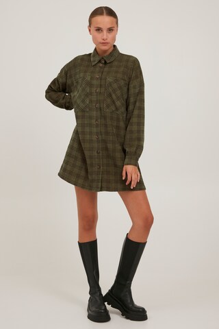 PULZ Jeans Blouse 'LAVINDA' in Groen