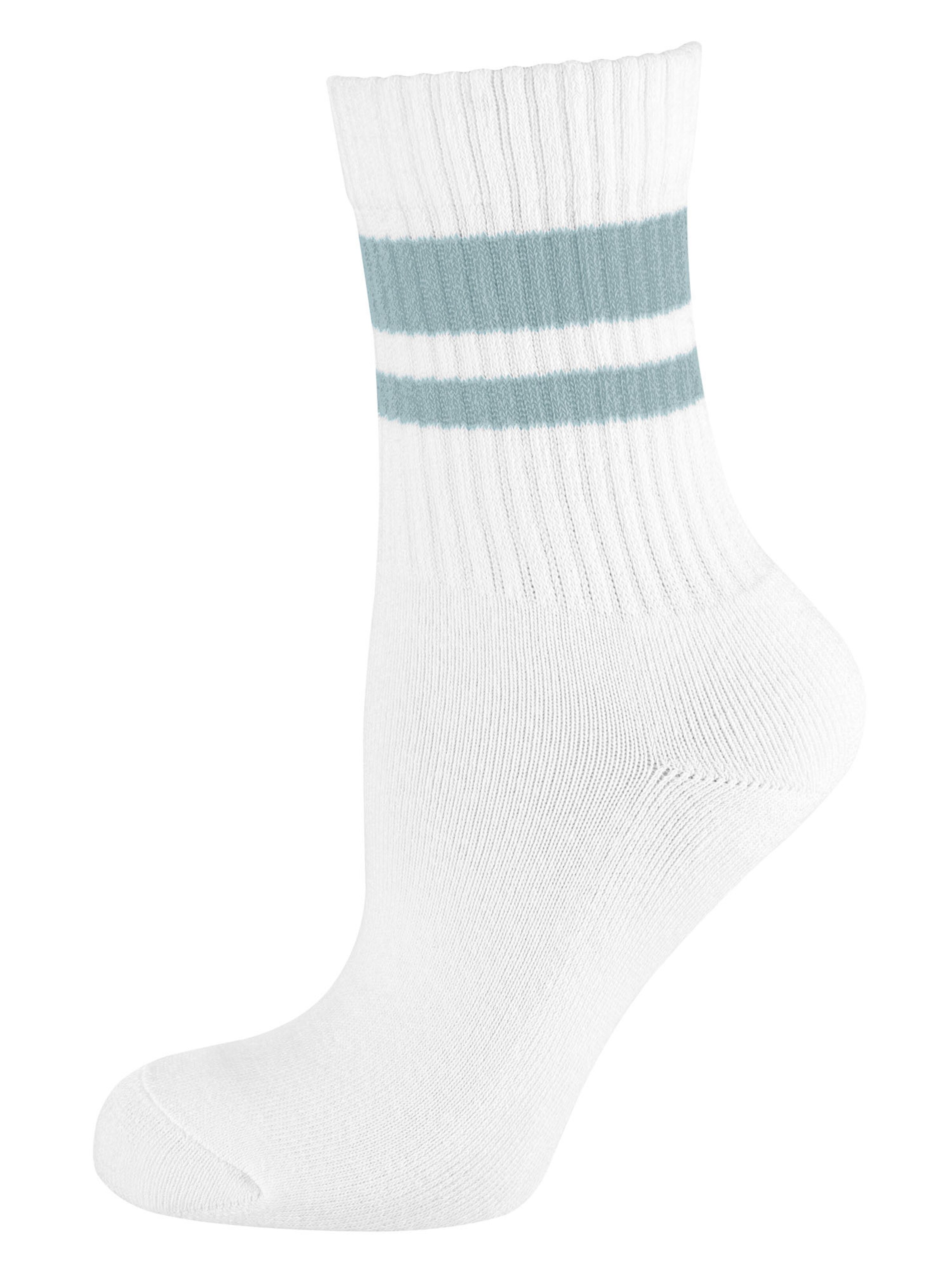 Nur Die Socks ' Frotteesohle ' in White