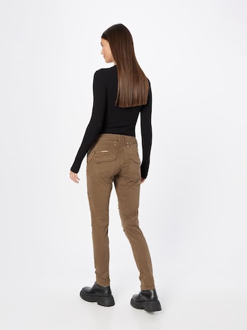 MOS MOSH Slim fit Trousers in Brown