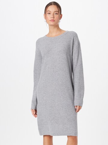 GAP Úpletové šaty – šedá: přední strana