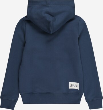 Calvin Klein Jeans Regular Fit Sweatshirt in Blau