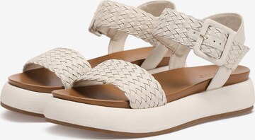 INUOVO Sandalen met riem in Beige