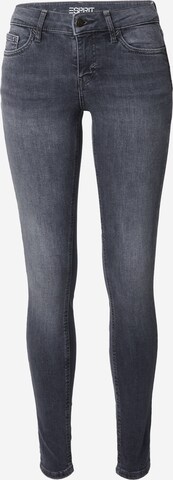 ESPRIT Skinny Jeans in Black: front