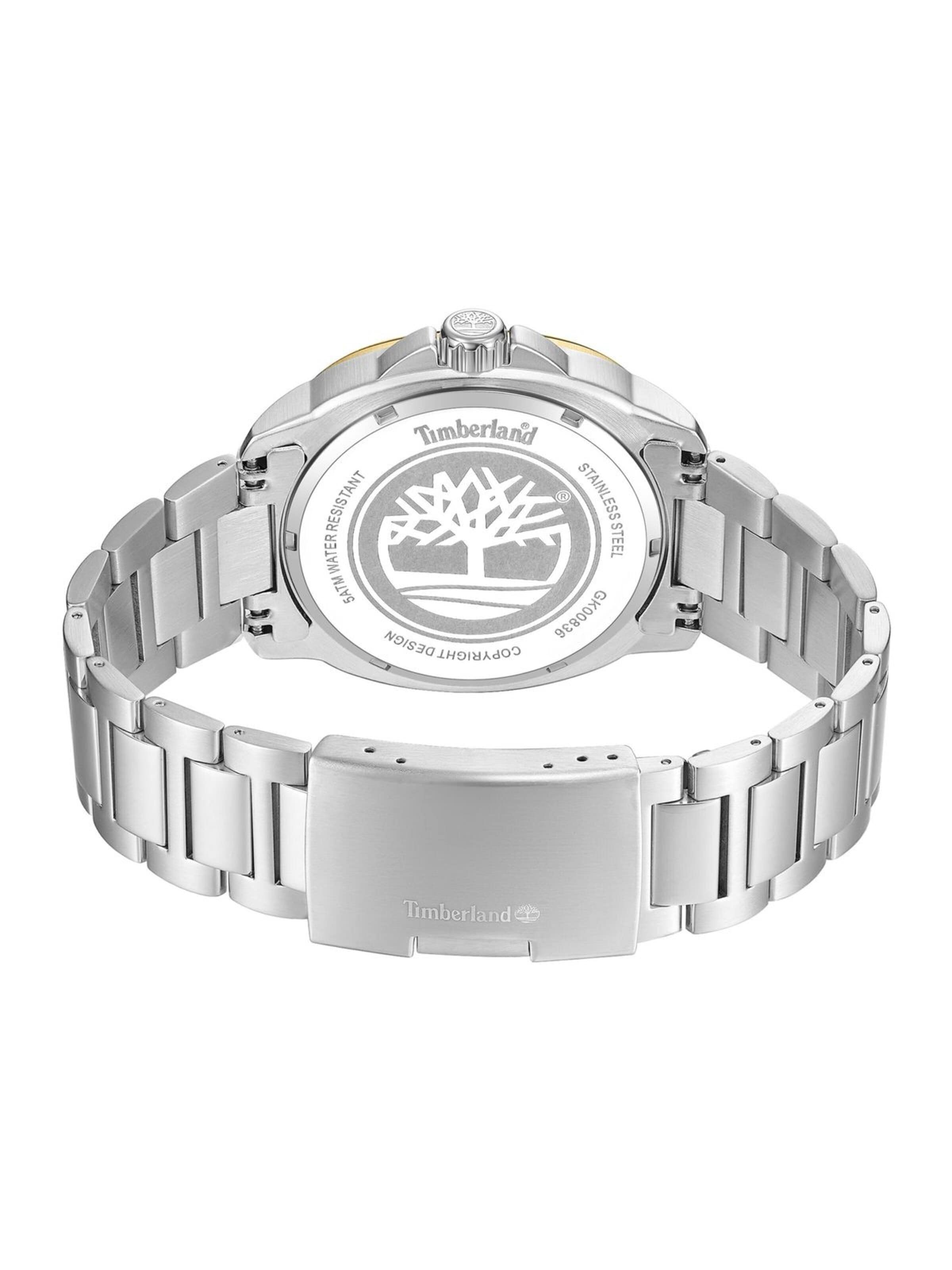 TIMBERLAND Analoguhr 'Swansey'‌‌‌ in Silber