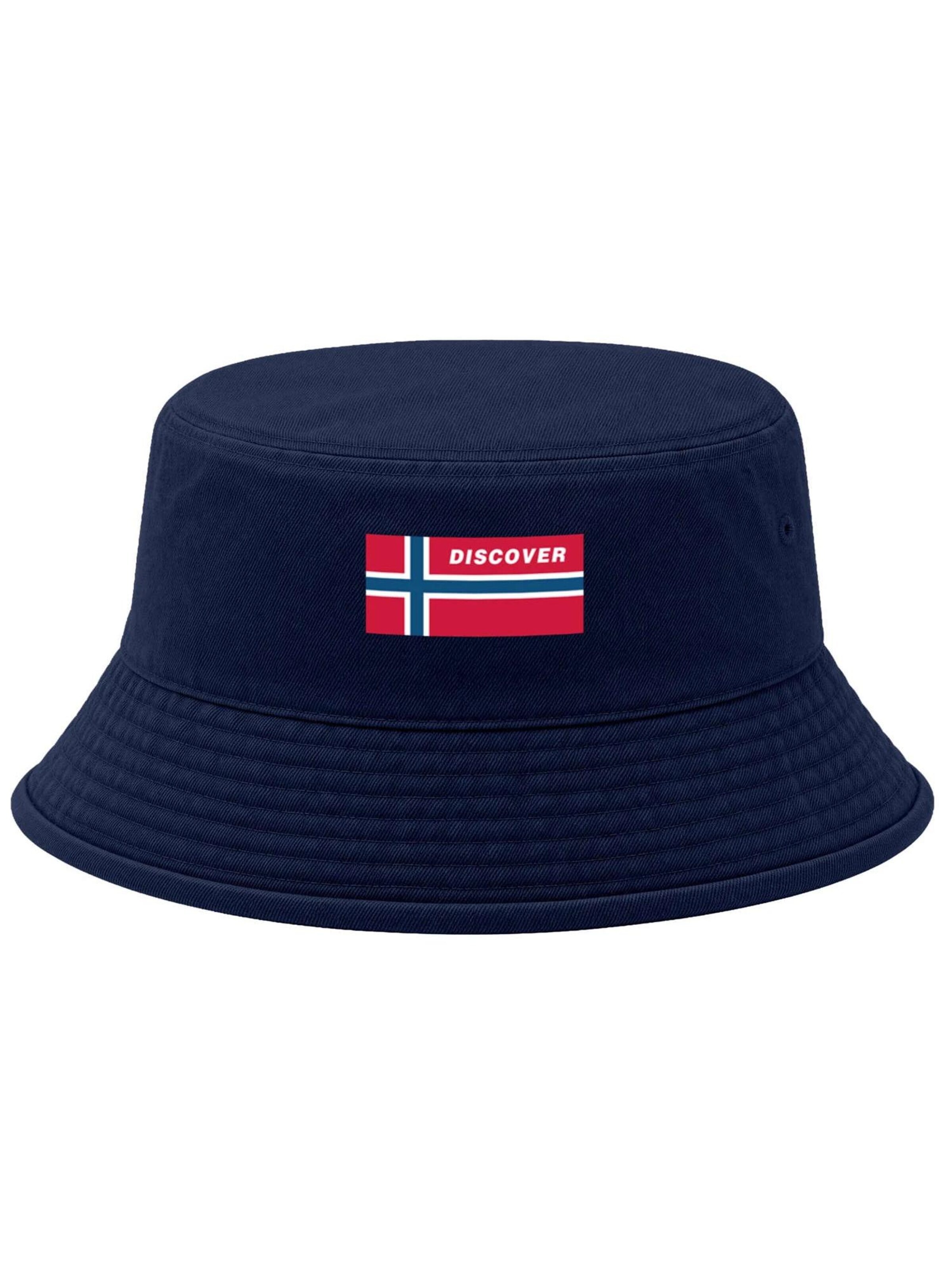Neverless Hat 'Discover' in Blue: front