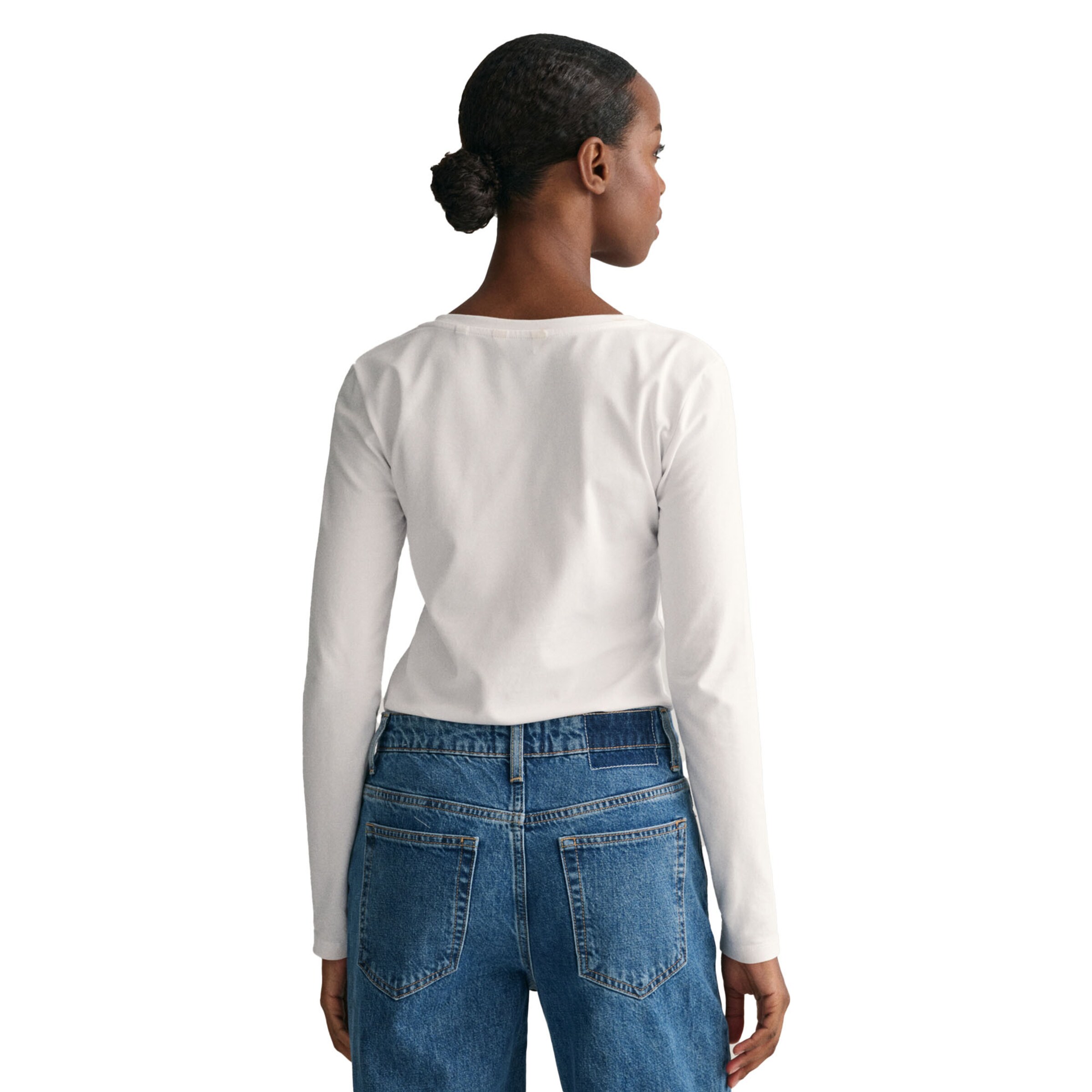 GANTMajica - bijela boja