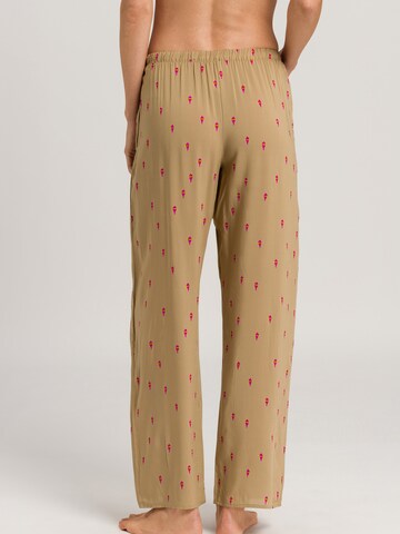 Hanro Pajama Pants 'Sleep & Lounge' in Beige