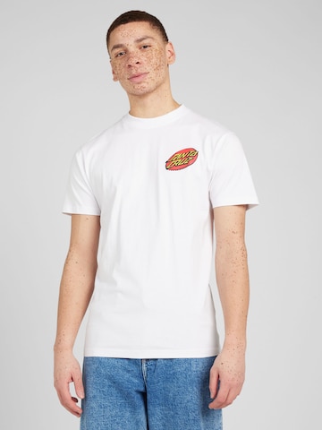 Santa Cruz Shirt 'Creep Dot' in White