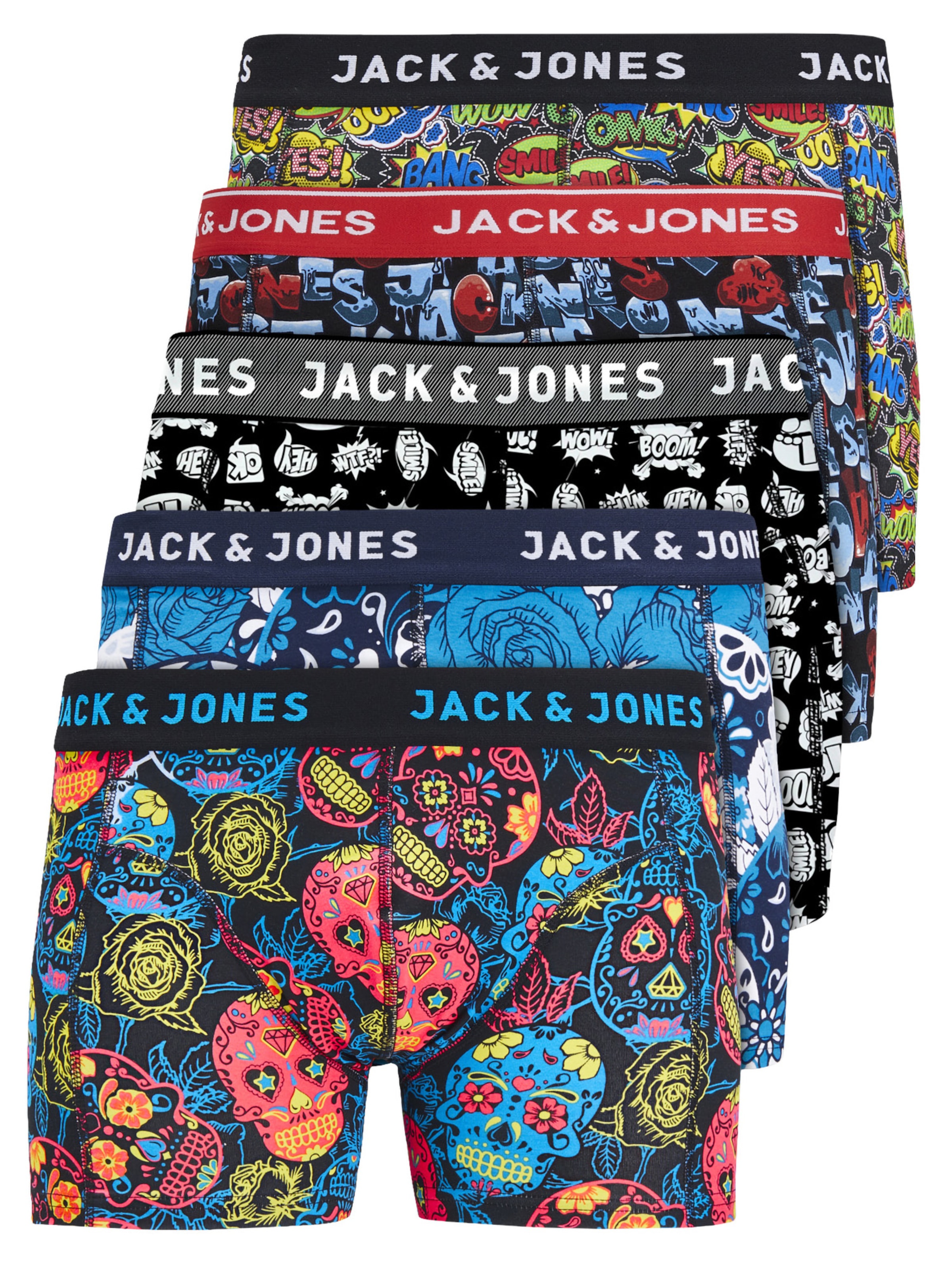 JACK & JONES Boxer shorts 'JJJacvel' in Blue: front