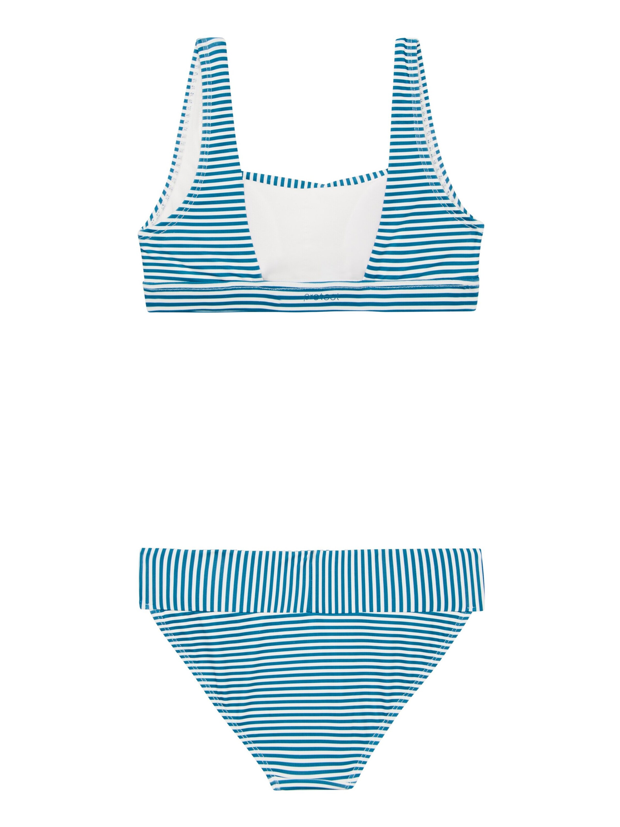 PROTEST Bustier Bikini 'PRTRox JR' in Blau