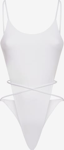 Bikinville Swimsuit 'Lily' in White: front