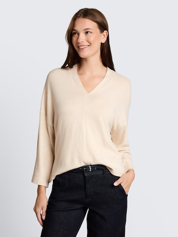 TOM TAILOR Pullover in Weiß: Vorderseite