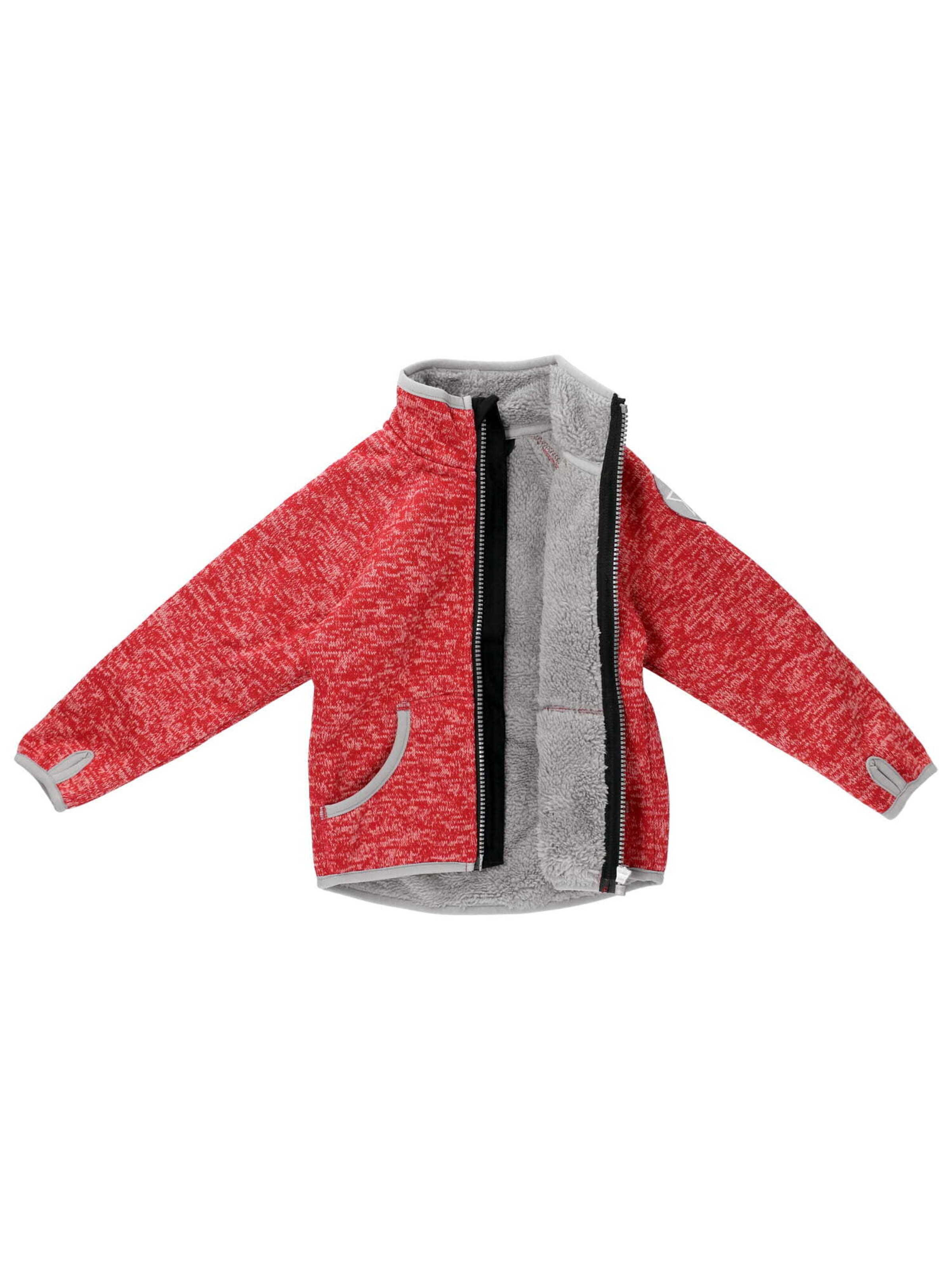 Villervalla Zip-Up Hoodie in Red