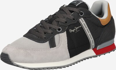 Pepe Jeans Tenisky 'TINKER ZERO 21' - koňaková / šedá / tmavě šedá / černá, Produkt
