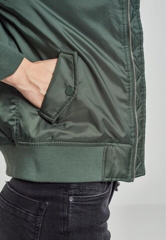Urban Classics Between-season jacket in Green