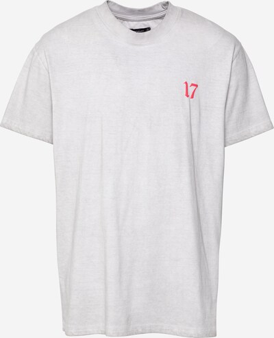 Night Addict Shirt in grau / rot / schwarz / weißmeliert, Produktansicht