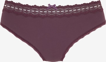 s.Oliver - Tanga em roxo: frente