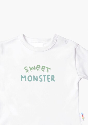 LILIPUT Langarmshirt mit 'Sweet Monster' -Print in Weiß