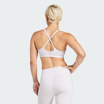 ADIDAS PERFORMANCE - Bustier Sujetador deportivo 'All Me' en blanco