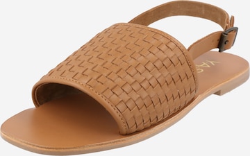 Y.A.S Sandals 'LUCA' in Beige: front